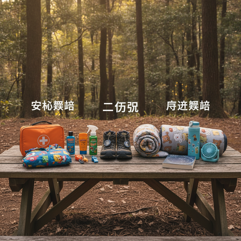 【九州特化】子供キャンプ持ち物完全ガイド!安心・快適を両立する二刀流戦略 子供 キャンプ 持ち物